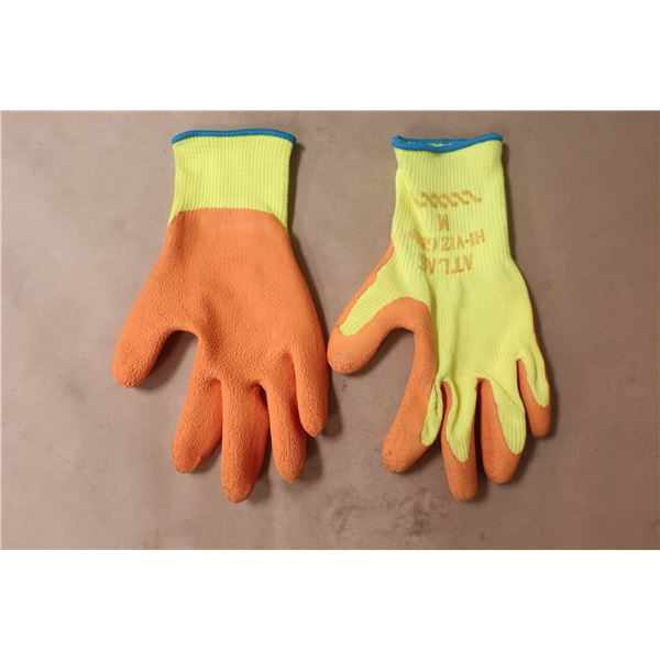 PAIRE DE GANTS DE TRAVAIL ATLAS HI-VIZGRIP 317 MED