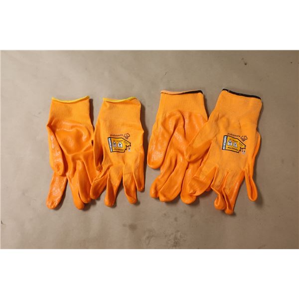 PAIRE DE GANTS DE TRAVAIL TENACTIV GRANDEURS ASST