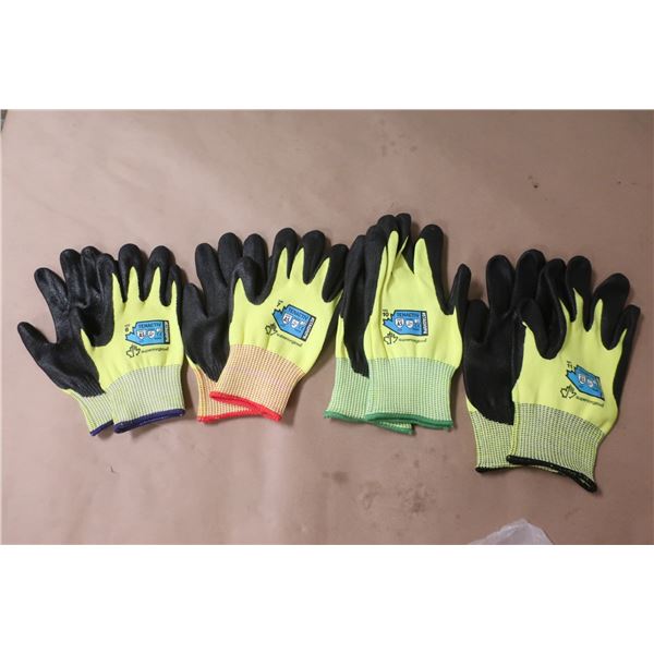 LOT: 23 PAIRES DE GANTS DE TRAVAIL TENACTIV