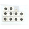 Image 2 : Lot of 10 canadian half dollars