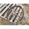 Image 4 : Antique steel wheel (26")