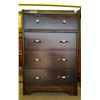 Image 1 : 4 Drawers Dresser 26.5"x40.5"