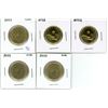 Image 1 : 5 - 2013 Canadian 1 dollar loonies