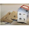 Image 3 : 100pcs of 2x2" penny/dime size coin mounts - new