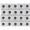 Image 1 : 4 Sleeves of assorted Canadian 25 cent coins