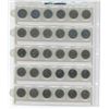 Image 2 : 2 Sheets of Canadian 5 cent coins