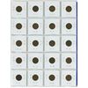Image 2 : 2 Sheets of Canadian 1 cent penny coins