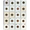 Image 3 : 2 Sheets of Canadian 1 cent penny coins