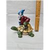 Image 2 : Vintage Gnome on Turtle Statue