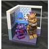 Image 2 : Five Nights at Freddy's - Right Hall and Dresser, Fun With Plushtrap Micro Set and Samurai Foxy with