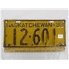 Image 1 : 1933 Saskatchewan License Plate