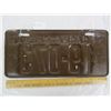 Image 2 : 1935 Saskatchewan License Plate
