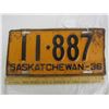 Image 1 : 1936 Saskatchewan License Plate