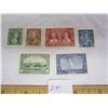 Image 1 : 6 Canadian 1935 Jubilee Stamps Mint Never Used