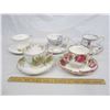 Image 1 : 5 Royal Albert Tea Cups and Saucers
