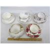 Image 2 : 5 Royal Albert Tea Cups and Saucers