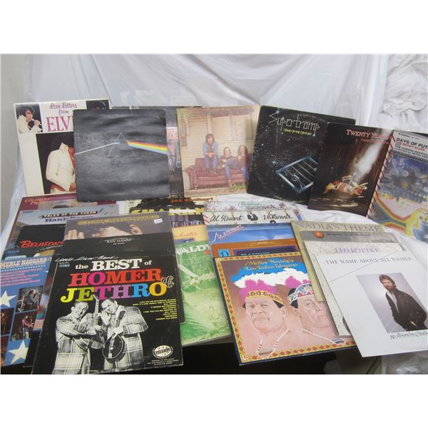 Lot of 30 Vintage Records LP's