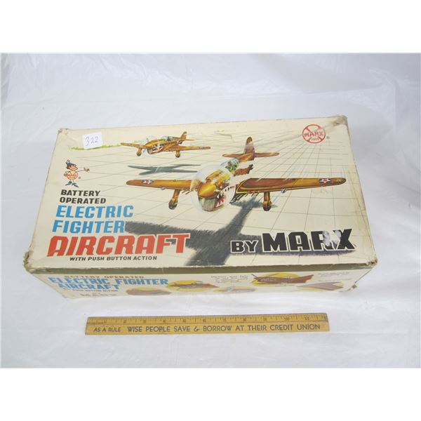 Battery Operated Fighter Air Craft by Marx