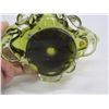 Image 5 : Green Unmarked Chalet Art Glass Bowl Good Condition No Chips