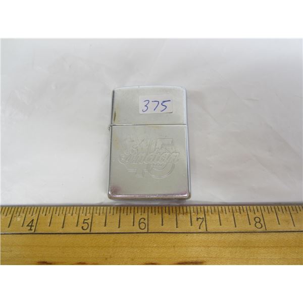 Vintage Zippo Lighter Advertising 45 Indian Scout Motor Bike