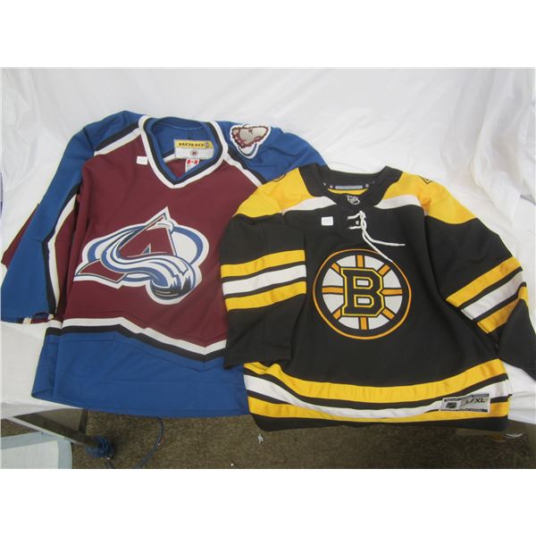 2 Hockey Jersy's Boston and Atlanta