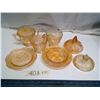 Image 3 : Iris and Herringbone cream and sugar, butter dish, lids- C&S