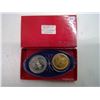 Image 1 : Set of 2 Ontario Government medals to commemorate the role of mining in the development of Canada. E