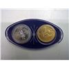 Image 2 : Set of 2 Ontario Government medals to commemorate the role of mining in the development of Canada. E