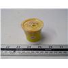 Image 1 : Avon Topaz. Yellow on clear glass with plastic top.