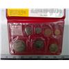 Image 2 : 1970 Royal Visit of Queen Elizabeth & the Duke of Edinburgh to New Zealand Mint set. 7-coin set incl