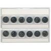 Image 2 : 1999 Canadian Millennium 25 Cents. Complete set of 12, one for each month of the year.