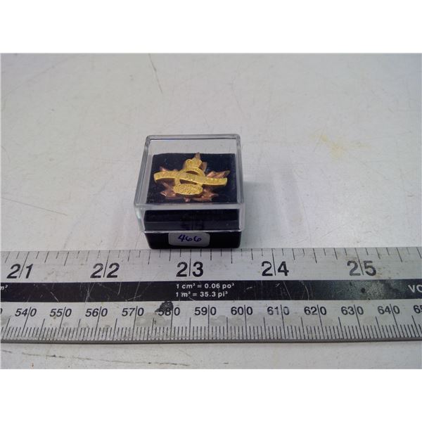 1926 – 2006 80th Anniversary of the Royal Canadian Legion pin. Housed in a hard plastic hol