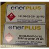 Image 1 : 2 enerplus oil signs (12"x23")