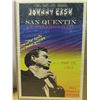 Image 2 : Johnny cash san quentin concert poster- 12"x18"