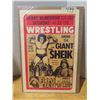 Image 1 : Andre the giant vs the sheik wrestling poster