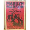 Image 2 : Marilyn manson concert poster