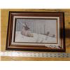 Image 1 : Robert  bateman framed elk print -15"x11"