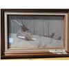 Image 2 : Robert  bateman framed elk print -15"x11"