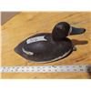 Image 1 : Old wooden hand carved duck decoy
