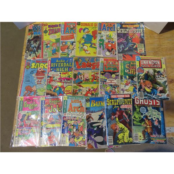 Lot of 18 vintage comics