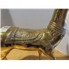 Image 3 : Large brass deer