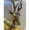 Image 4 : Large brass deer