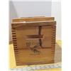 Image 2 : Old wooden hunting crate -the classic - 16"x10"x9"