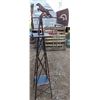 Image 1 : Ducks unlimited metal hunting dog yard windmill approx. 6 feet