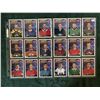 Image 1 : 2020-21 Upper Deck Portrait Cards - 2 Sheets (18 Cards)
