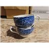 Image 3 : Lot of 6 Blue Painted Mugs/Cups