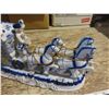 Image 2 : Vintage Porcelain Carriage w/ Coach, Princess & Horses