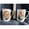 Image 2 : Set of 2 Norman Rockwell Mugs