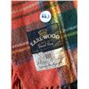 Image 2 : "Earl-Wood Travel Rug" Plaid Wool Blanket 68x58"