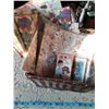 Image 1 : Basket of Vintage Wrapping Paper